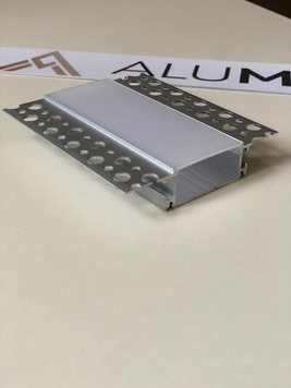 Врезной профиль для гипсокартона с LED каналом 88x48x18,5